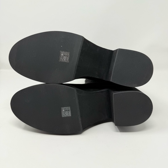 New Eileen Fisher Jala Tumbled Nubuck Platform Boot Sz US 7.5 - Picture 10 of 11